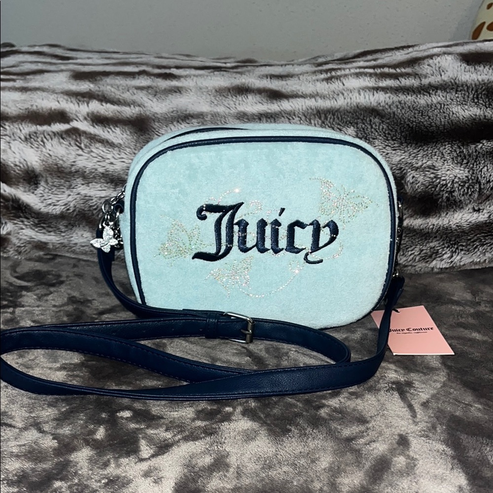 Juicy Couture Light Blue Crossbody Bag